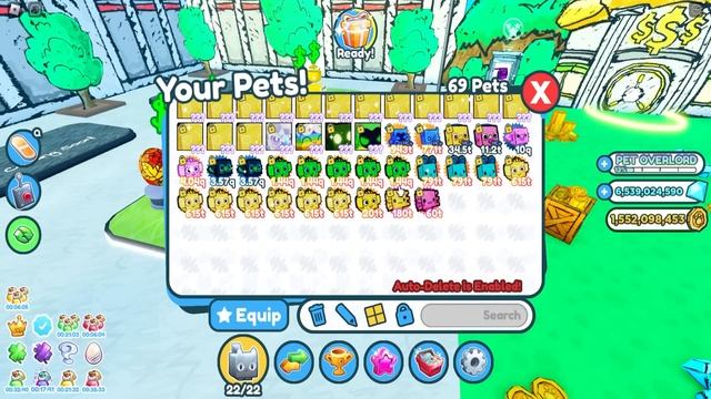 СКОЛЬКО SECRET ПЕТОВ и HUGE DOODLE CAT ВЫПАДЕТ НА 1.5 МИЛЛИРДА МОНЕТ В PET SIMULATOR X ROBLOX смотреть онлайн