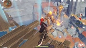 Разрушьте три скалистых затвора | Genshin Impact | Найдите последний скалистый затвор