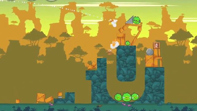 Angry Birds 23-11 Bad Piggies 3 Star Walkthrough (Angry Birds Classic 23-11) смотреть онлайн