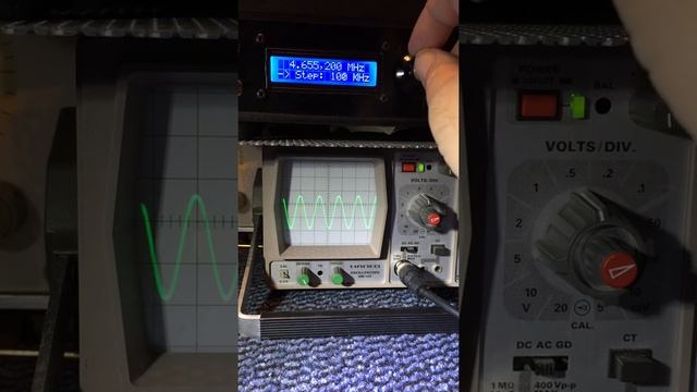 DDS - сигнал-генератор (Arduino + AD9850). смотреть онлайн