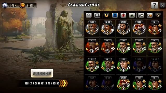 TWD RTS: Mythic Levelup Guide, How To Upgrade Characters! The Walking Dead: Road To Survival Tips