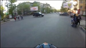 Топ 3 ухода от полиции на мопеде!