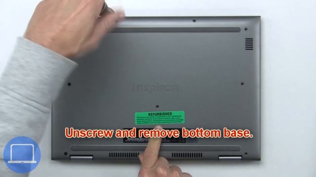 Dell Inspiron 13-7375 2-in-1 (P69G002) Battery How-To Video Tutorial смотреть онлайн