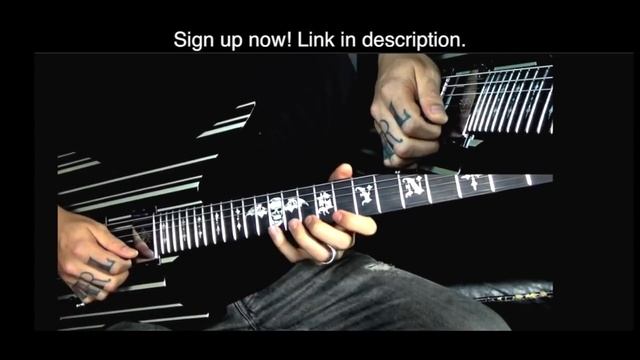 Synyster Gates Lesson in HD смотреть онлайн