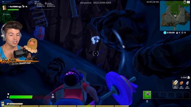 Extreme UNDERWATER Deathrun for 100k VBucks vs My Little Brother! смотреть онлайн
