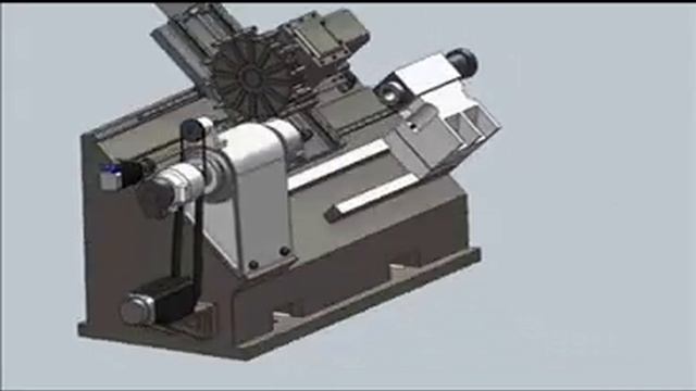 Модель токарного станка / Turning Machine смотреть онлайн