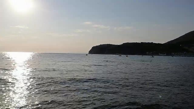 Ольгинка Туапсе 2021. Вид с окраины пляжа. смотреть онлайн