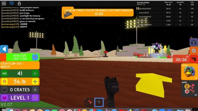 Roblox Base Raiders смотреть онлайн