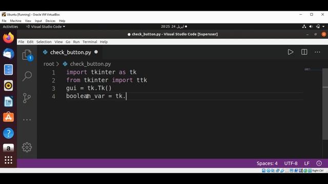 Tkinter Checkbutton widget in Python смотреть онлайн