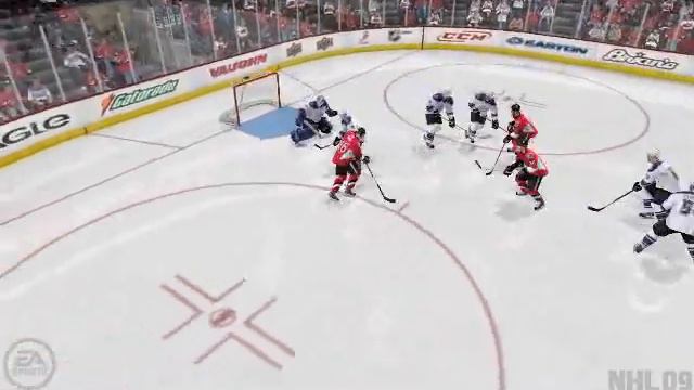 NHL 09 - Cody Bass - Forces Own Goal смотреть онлайн
