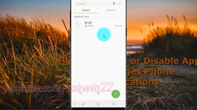 Samsung Galaxy S9 : How to Enable or Disable App icon badges Phone notifications (Android Oreo) смотреть онлайн