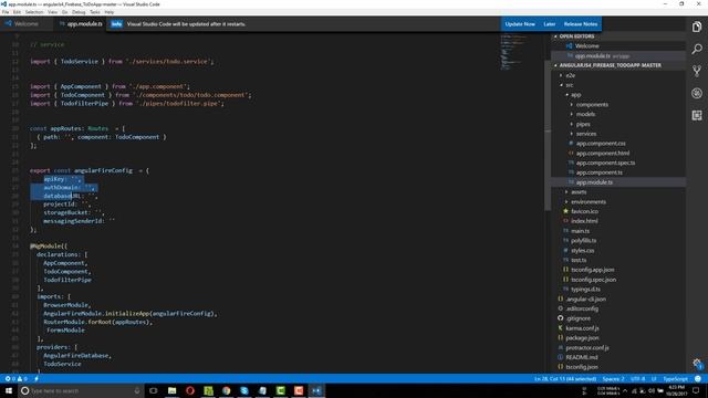 Angularjs 4 + Firebase ToDo Application смотреть онлайн