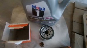 Замена масла Mitsubishi ASX 1,6 на Mobil 5w30