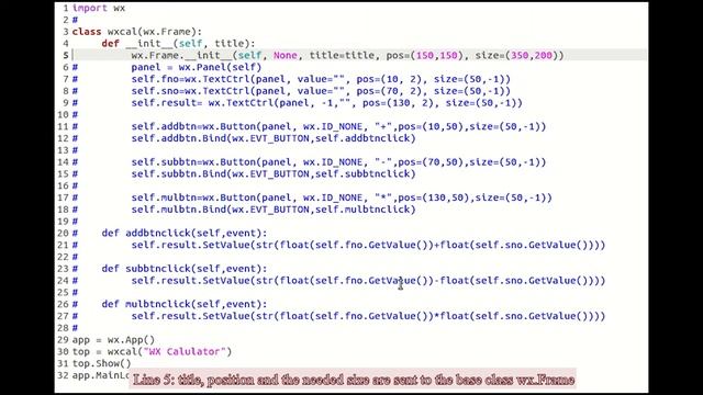 V16 python GUI with WxFrame смотреть онлайн