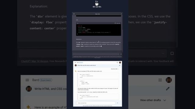 AI Battle Part 3 - ChatGPT v Google Bard - HTML QUESTION смотреть онлайн