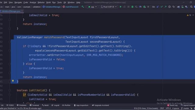ANDROID - FORM VALIDATION TUTORIAL IN JAVA смотреть онлайн