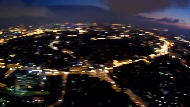 Hubsan h501s Moscow night flight (from Banggood.com) смотреть онлайн
