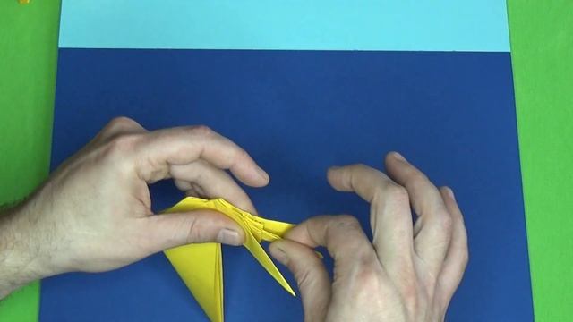 Origami Lion - How to make an Origami Lion (tutorial) смотреть онлайн