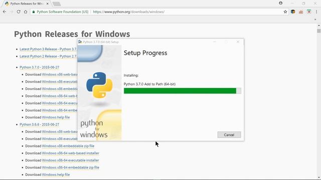 Installing Python смотреть онлайн
