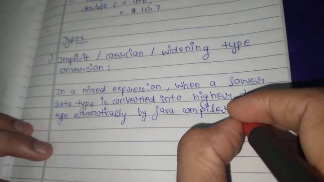 Type Conversion and Its Types in JAVA|JAVA BlueJ| смотреть онлайн