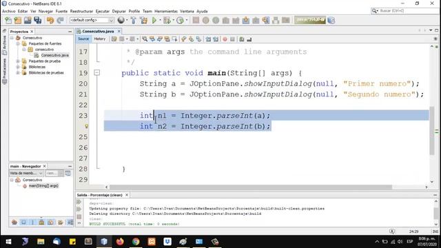 ? Saber CUÁNDO dos NÚMEROS son CONSECUTIVOS en Java | Validar números consecutivos en Java ✅ смотреть онлайн