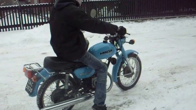 Romet Minsk 125 - Pierwsza jazda po remoncie kapitalnym смотреть онлайн