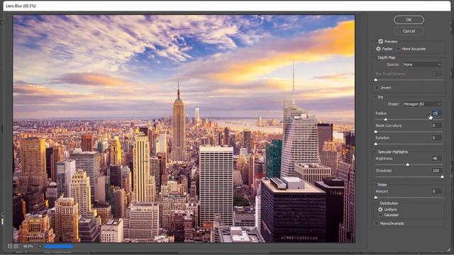 How to create Tilt-Shift Effect in Adobe Photoshop смотреть онлайн
