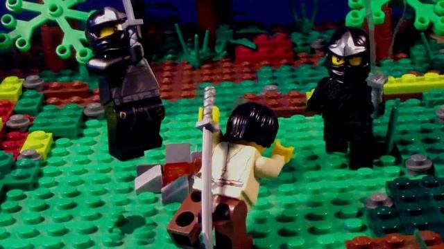 Схватка в лесу | Darth Diogen studios | LEGO animation смотреть онлайн