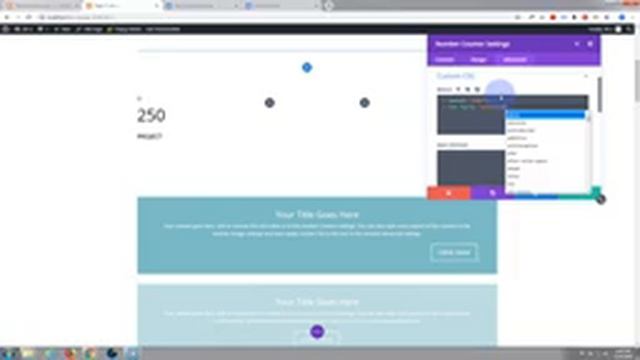 Divi Wordpress Theme How To Add Font Awesome Icons To Number Counters смотреть онлайн