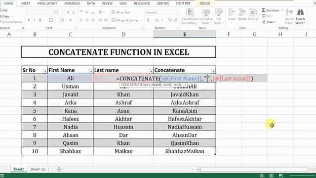 Concatenate Formula in Excel| Concatenate Excel| @discoverInn смотреть онлайн