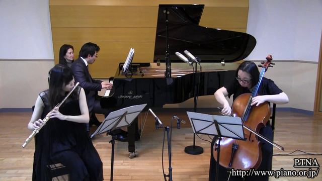 クーラウ: フルート、チェロとピアノのための協奏的三重奏曲,Op.119 第2楽章 pf.赤松林太郎:Akamatsu,Rintaro смотреть онлайн