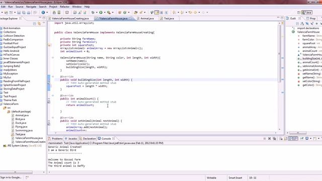 Java - Casting and Creating 2 - Farm Created смотреть онлайн