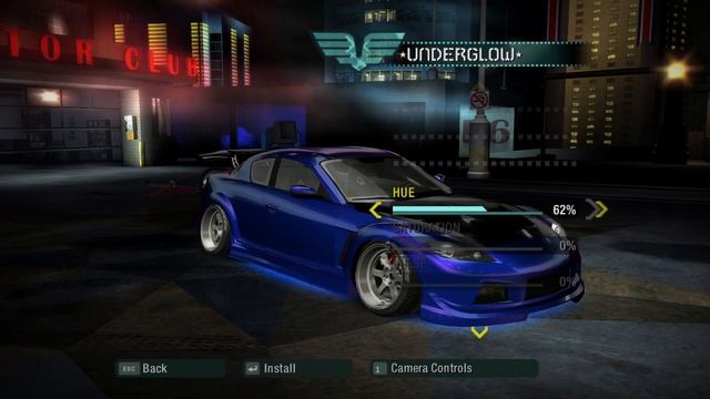 Need for Speed: Carbon - New neon and stance features смотреть онлайн