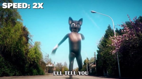 [999X SPEED] Cartoon Cat - Bad Karma (Horror Skunx)