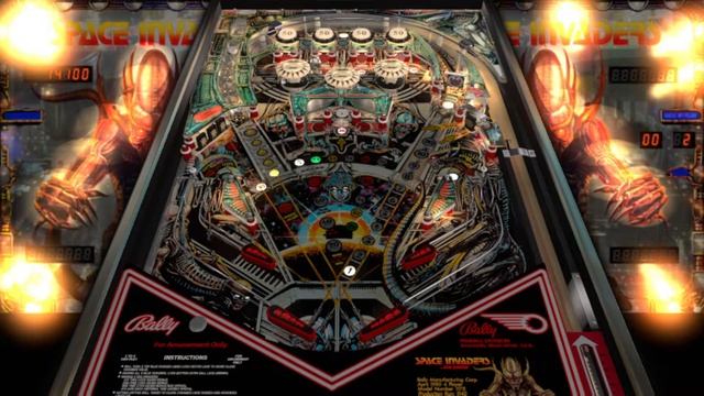 Space Invaders Pinball Machine Gameplay (HD) смотреть онлайн