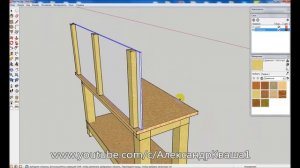 Чертеж верстака