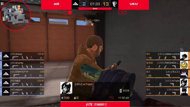 Play-off 1/4 | Absolute [ AB ] vs Union of Kingdoms [ UKU ] | ATD Tournament season 14 | Standoff 2 смотреть онлайн