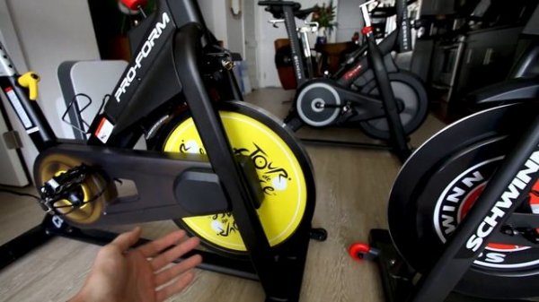 ProForm Bike vs Schwinn IC4 - ProForm Tour de France CBC and Schwinn IC4 review Peloton Alternative