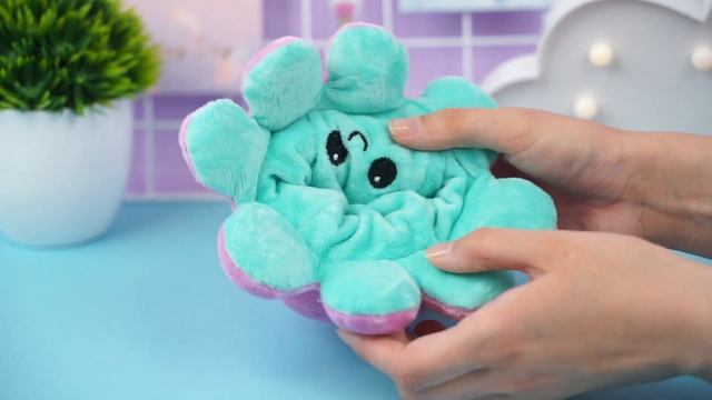 Мягкая игрушка-трансформер "Осьминожек" сиреневый-мятный, 20 см смотреть онлайн