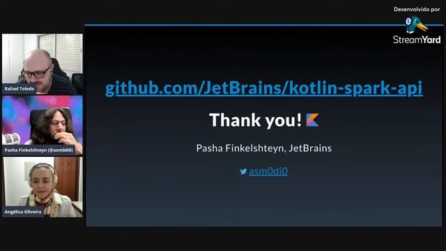 Kotlin Meetup #22 - Kotlin para Apache Spark & Bibliotecas KotlinX смотреть онлайн