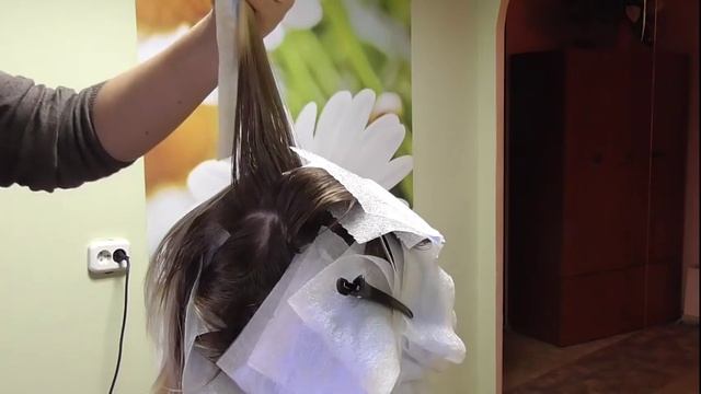 Пепельное омбре на русых волосах. Техника выполнения. Ash Ombre