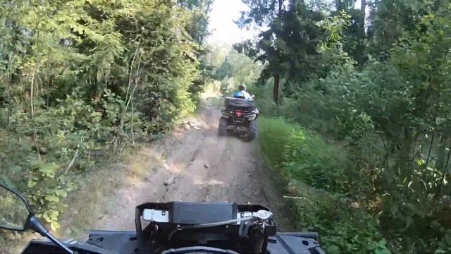 ГРЯЗЕМЕС НА CFMOTO CFORCE 1000 И STELSE GUEPARD 650/ЗАСАДИЛИ КВАДРИК/ПОРВАИ ТРОСЫ смотреть онлайн