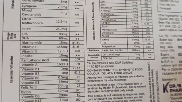 Best 5G Multivitamin Capsule | Daily 1 कैप्सूल 5G लेना है। शरीर की सभी कमजोरी एक साथ खत्म हो जायेग смотреть онлайн