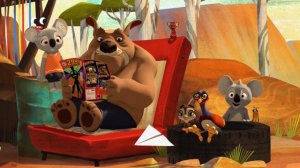 Неймовірні пригоди Блінкі Білла Заставка Українською / The Wild Adventures of Blinky Bill Intro HD