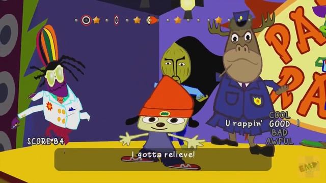 PaRappa The Rapper Remastered - PS4 - #6 - Stage 6 смотреть онлайн