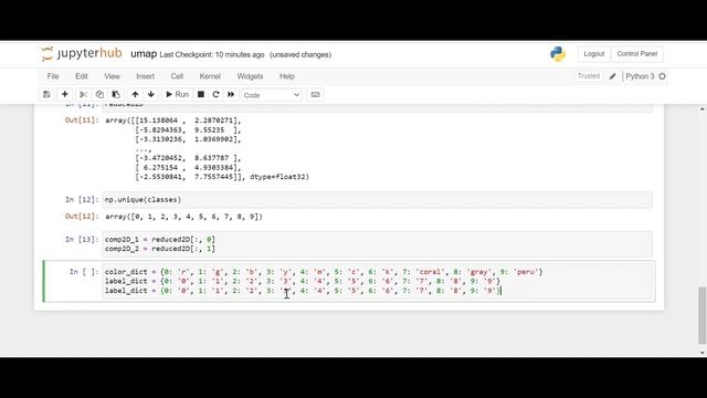 Dimensionality reduction: Uniform Manifold Approximation and Projection (UMAP) смотреть онлайн