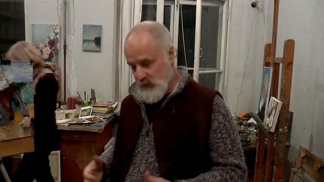 В мастерской художника Константина Сутягина (часть 2)
