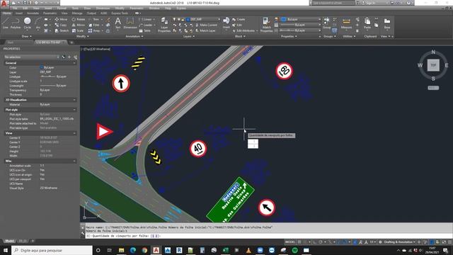 Rotina Folha (Autocad/VBA) смотреть онлайн