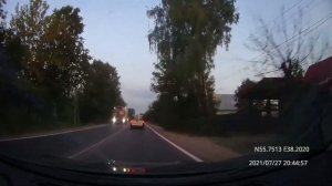 Driving in Central Russia: Киржач - Ногинск - Люберцы - Москва (Кузьминки) 27/07/2021 (4x)