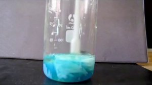 Денатурация (Коагульция) яичного белка сульфатом меди